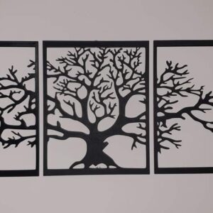 Tree wall decoration MDF Wood material