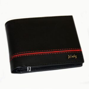 Customize 𝗣𝗹𝗮𝗶𝗻 𝗪𝗮𝗹𝗹𝗲𝘁 𝗪𝗶𝘁𝗵 𝗥𝗲𝗱 𝗦𝘁𝗿𝗶𝗽𝗲( Desgin # 1)