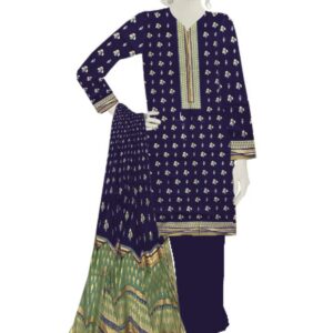 Nishat Dhanak  3 Piece 2024  Woman Unstitched Suit