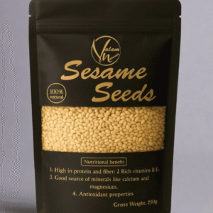 Pure Sesame Seeds – Nutrient-Rich Superfood for Cooking, Baking & Wellness (250g)