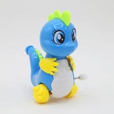 Dinosaur Windup Toy - Mini Dinosaur Dinky Toy – Cute Cartoon-Style Dino Figurine for Kids, Compact Handheld Shape Toy for Early Learning, Pretend Play & Collecting – Safe, Durable & Perfect for Toddlers - Random Color - 01pcs