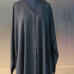 Plain Nida Fabric Abaya Maxi & Front Open