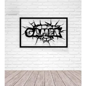 Gamer   Wall Art MDF Wood material