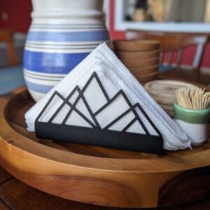 Tissue holder Wooden material