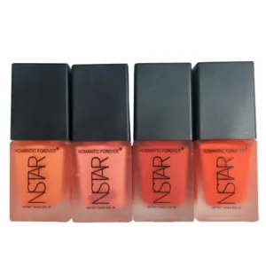 (pack of 4 )NSTAR ROMANTIC FOREVER  Liquid Blush