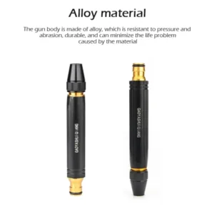 Car Wash Gun – High-Pressure Metal Water Gun Nozzle for Household & Vehicle Cleaning