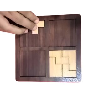 Multi solved puzzle | Wooden Jigsaw Puzzle Games Set | Brain Teaser Games for Kids