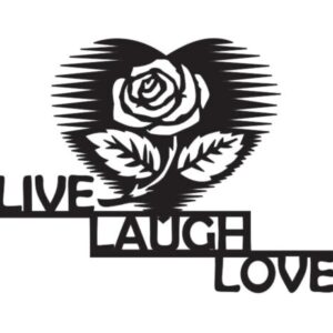 Rose wall decoration